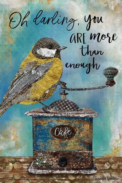 Oh, Darling Bird by Jennifer Lambein art print