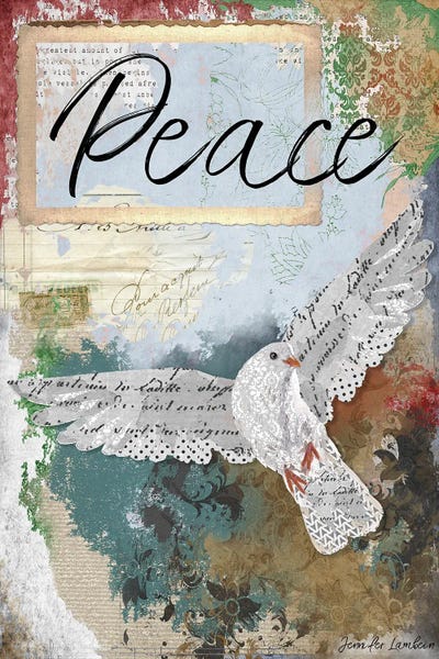 Doves & Pigeons: Peace Dove by Jennifer Lambein