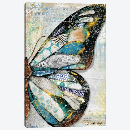 Starlight Butterfly Wing Canvas Print #JLB110} by Jennifer Lambein Art Print