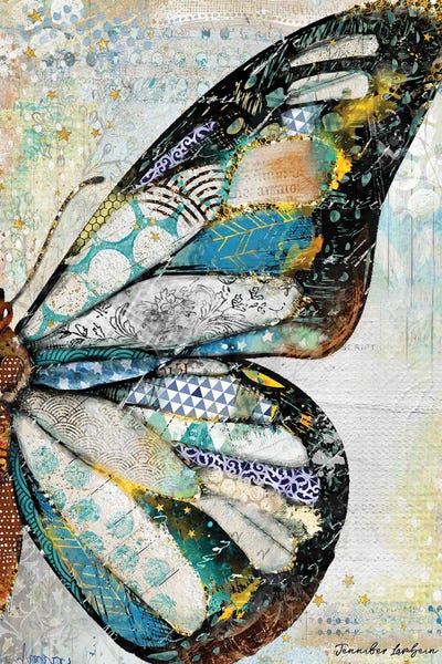 Starlight Butterfly by Jennifer Lambein art print