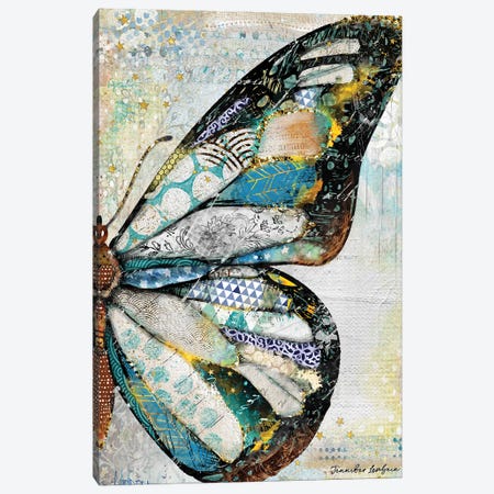 Starlight Butterfly Canvas Print #JLB111} by Jennifer Lambein Art Print