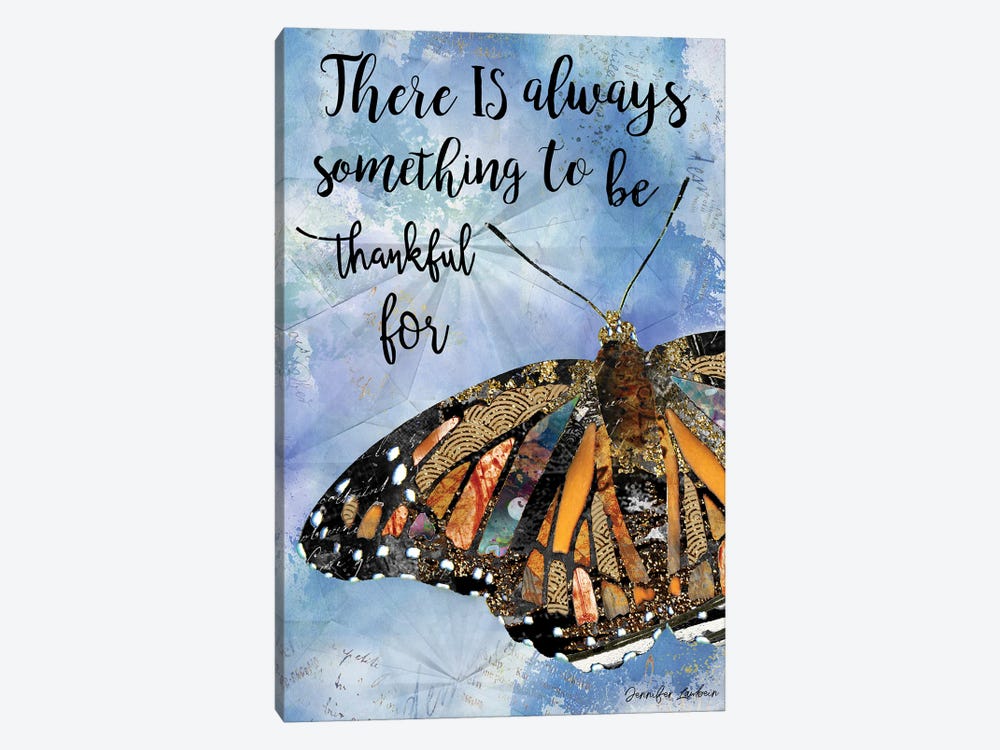 Be Thankful by Jennifer Lambein 1-piece Canvas Art Print
