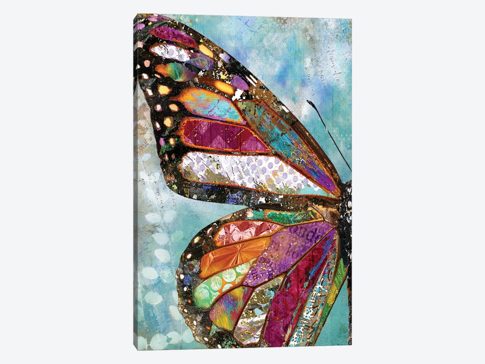 Woodland Butterfly Wing by Jennifer Lambein 1-piece Art Print