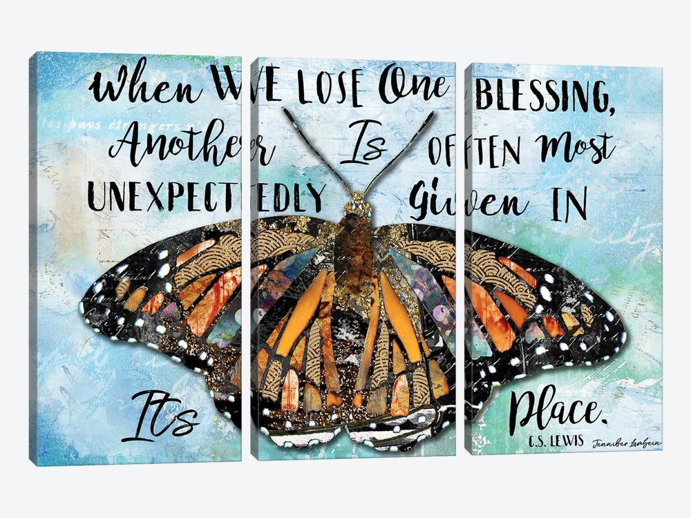 Another Blessing by Jennifer Lambein 3-piece Canvas Artwork