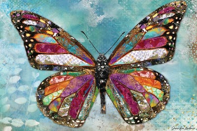 Woodland Summer Butterfly by Jennifer Lambein art print