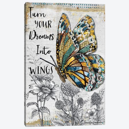 Turn Your Dreams Canvas Print #JLB24} by Jennifer Lambein Art Print