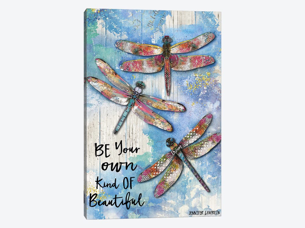 Be Your Own Kind by Jennifer Lambein 1-piece Canvas Art