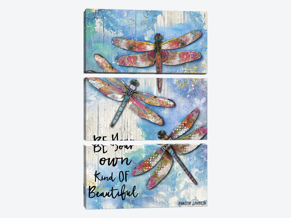 Be Your Own Kind by Jennifer Lambein 3-piece Canvas Artwork