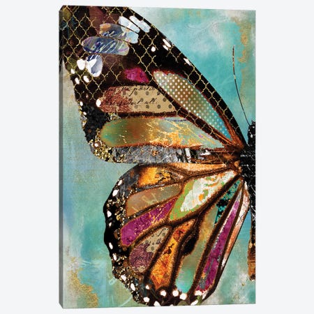 Blue Skies Butterfly Canvas Print #JLB44} by Jennifer Lambein Canvas Print