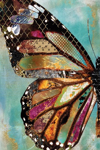 Jennifer Lambein: Blue Skies Butterfly by Jennifer Lambein