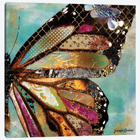 Dreamy Blue Skies Butterfly Canvas Print #JLB46} by Jennifer Lambein Art Print