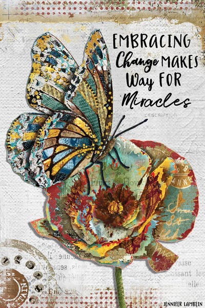 Embracing Change by Jennifer Lambein multi panel art