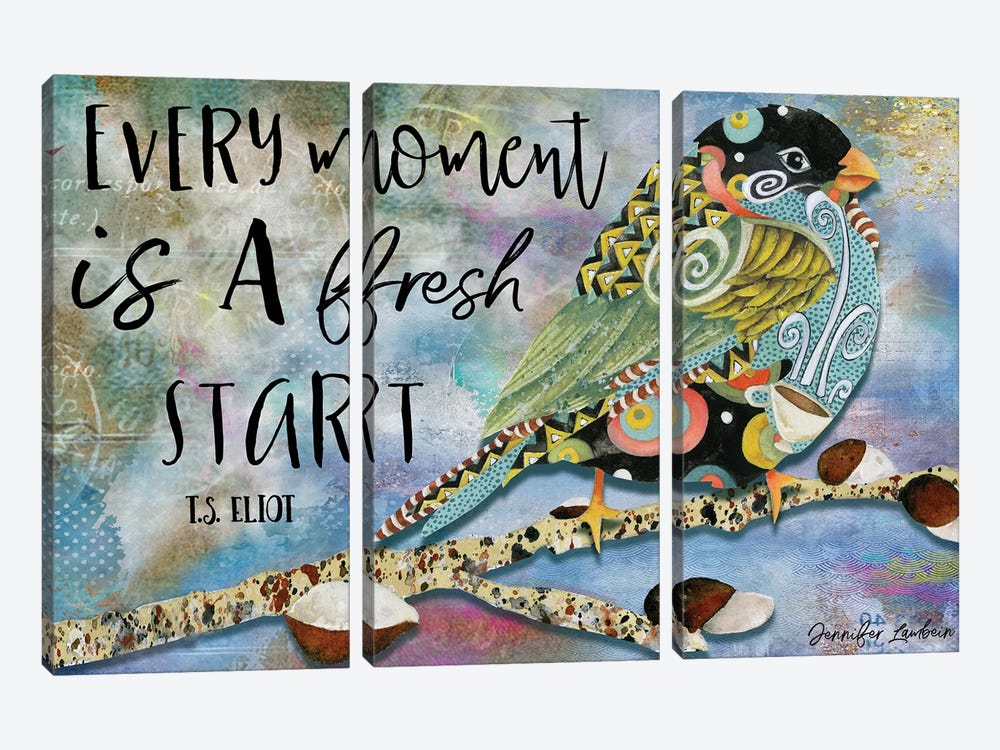 Every Moment by Jennifer Lambein 3-piece Canvas Art Print
