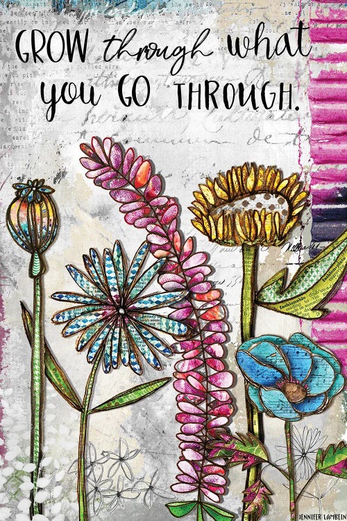 Grow by Jennifer Lambein wall art