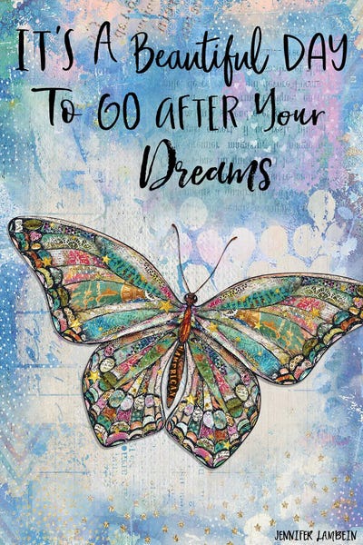 It's A Beautiful Day by Jennifer Lambein multi panel art