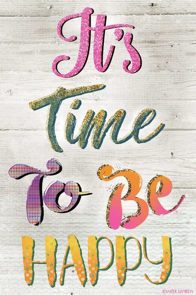 Jennifer Lambein: It's Time To Be Happy by Jennifer Lambein