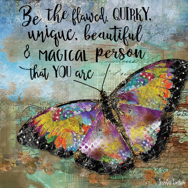 Uniqueness: Be The Flawed by Jennifer Lambein