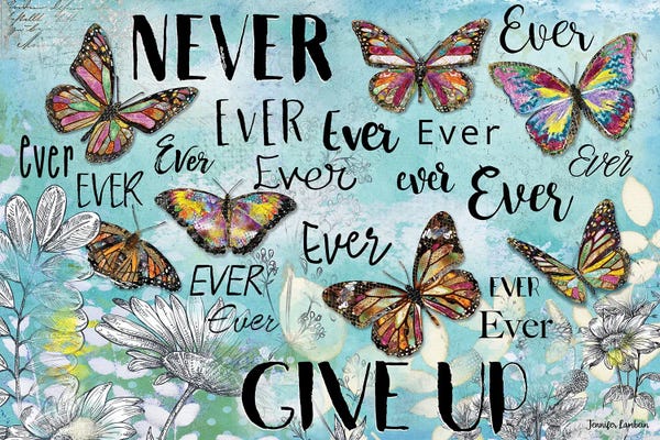 Determination: Never Ever Give Up by Jennifer Lambein