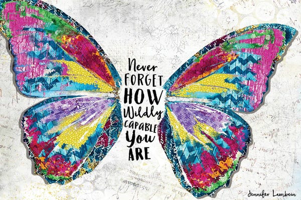 Butterflies: Never Forget by Jennifer Lambein