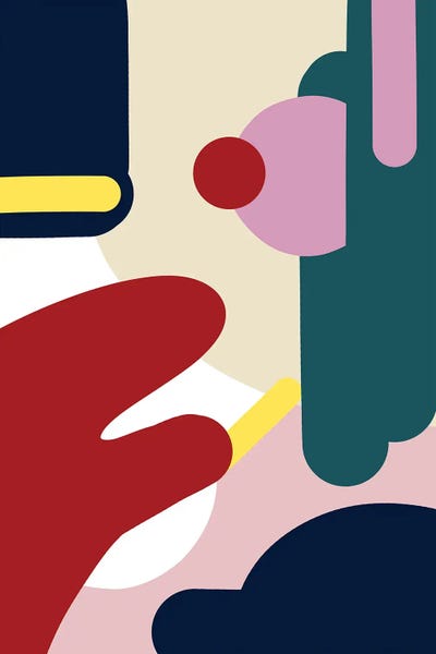 Cake by Jilli Darling framed canvas print