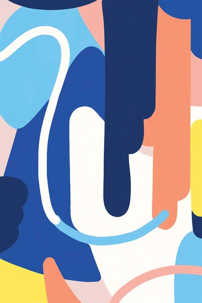 Melt by Jilli Darling framed canvas print