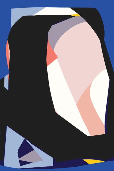 Reductionist by Jilli Darling framed canvas print