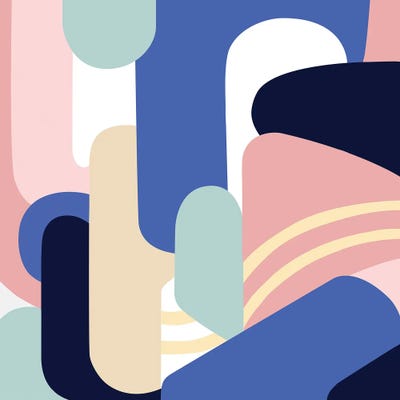 Someday Mountains II by Jilli Darling canvas print