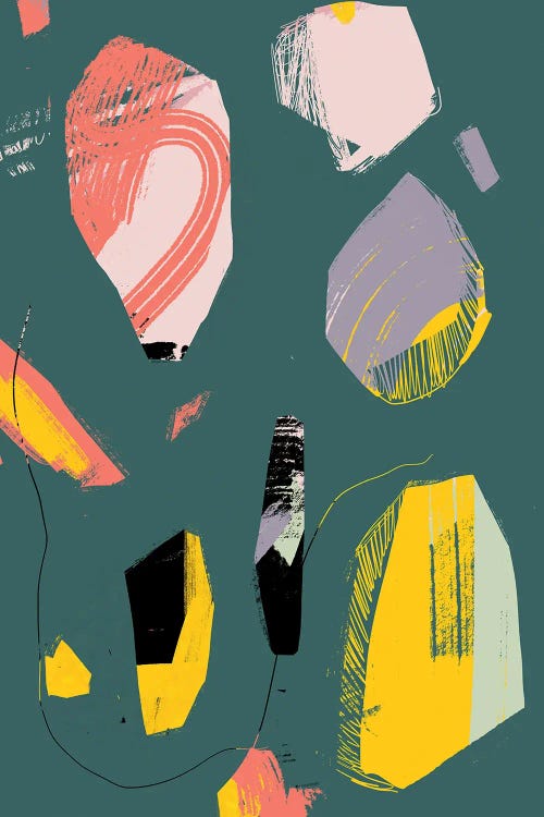 Jade Rock by Jilli Darling wall art