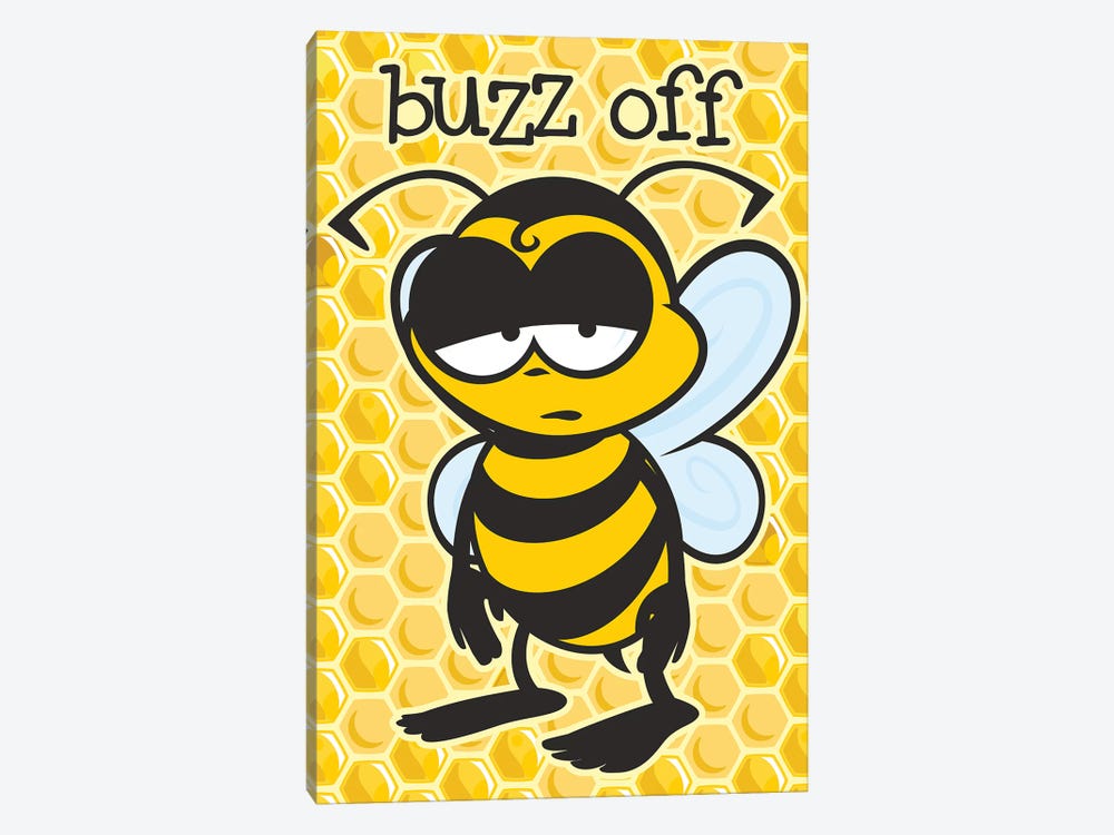 Buzz Off by James Lee 1-piece Canvas Wall Art