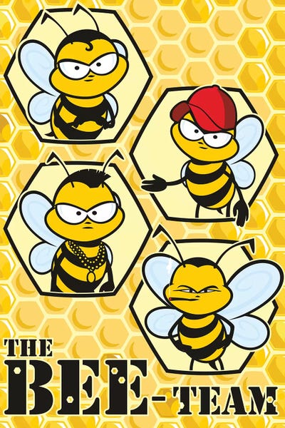 Bees: The Bee Team by James Lee