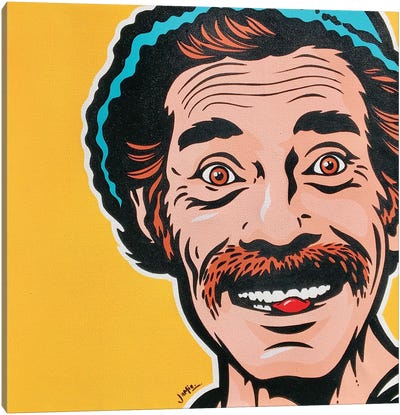 El Chavo Del Ocho - Don Ramon Canvas Art Print - Sitcoms & Comedy TV Show Art