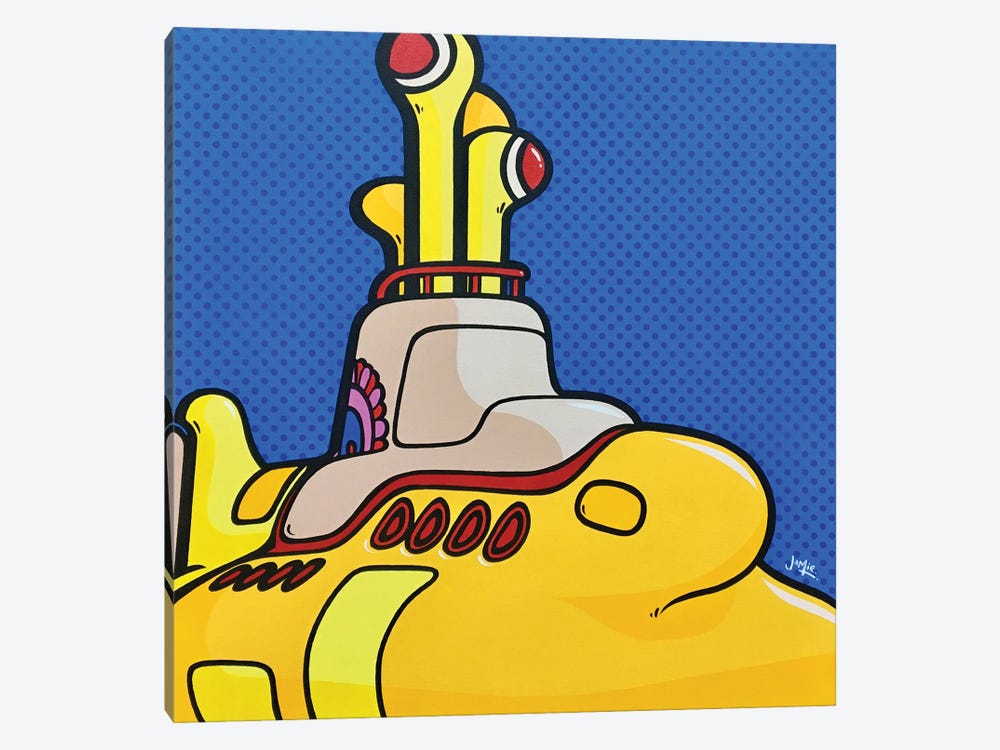 Yellow Submarine by James Lee 1-piece Canvas Art