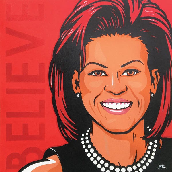 Michelle Obama: Michelle Obama - Believe by James Lee