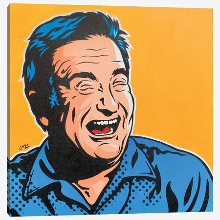Robin Williams Canvas Print #JLE139} by James Lee Canvas Artwork