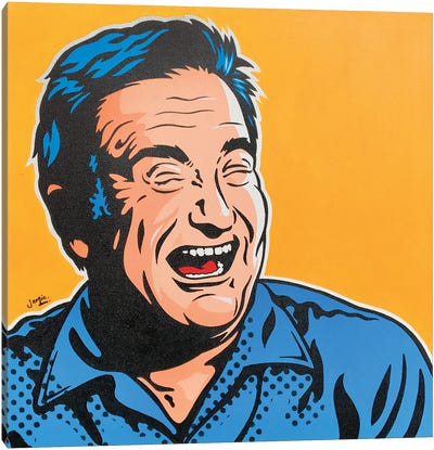 Robin Williams Canvas Art Print - Robin Williams