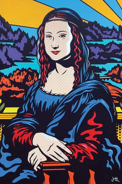 Mona Lisa: Mona Lisa Pop by James Lee
