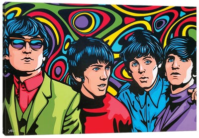 The Beatles Canvas Art Print - James Lee