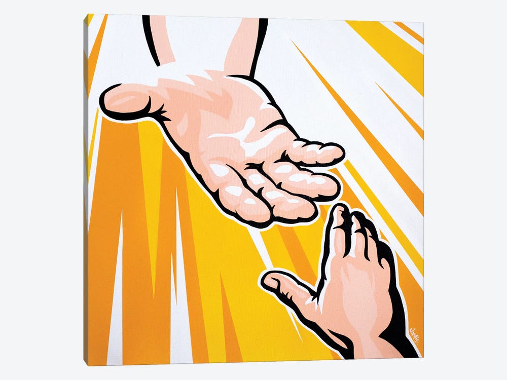 Hand Of God by James Lee 1-piece Canvas Art
