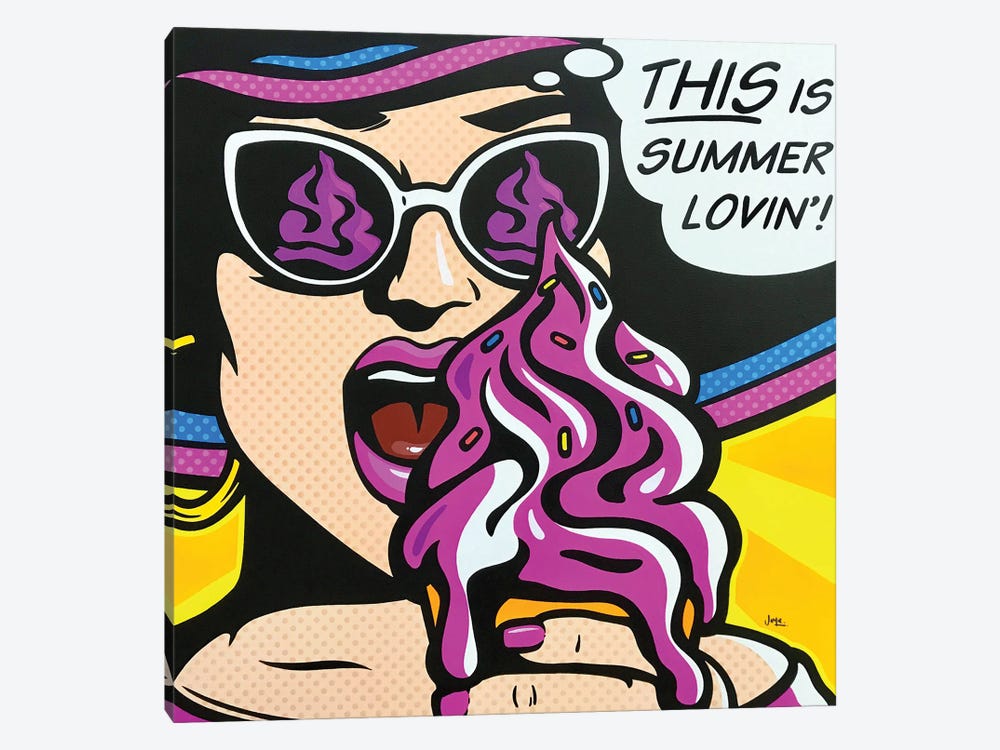 Summer Loving by James Lee 1-piece Canvas Print