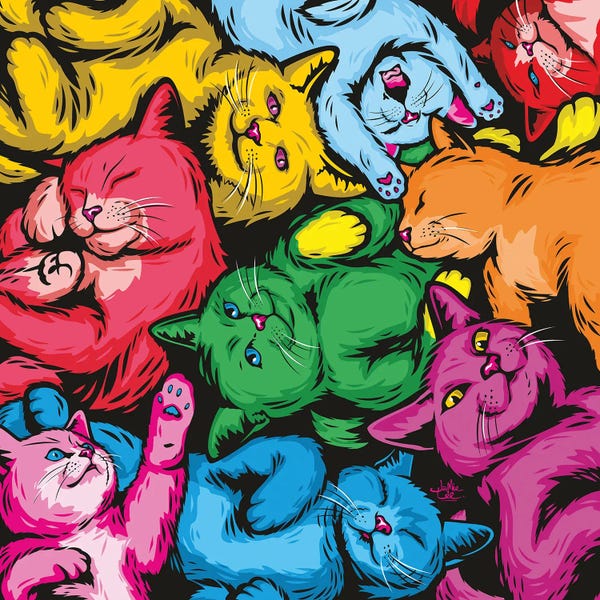 James Lee: Jellybean Cats by James Lee