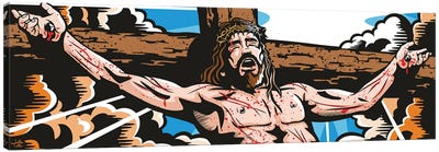I Love You This Much Canvas Art Print - Jesus Christ