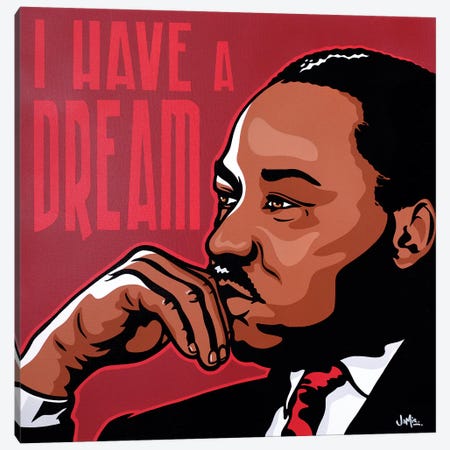 I Have A Dream Canvas Print #JLE17} by James Lee Canvas Print
