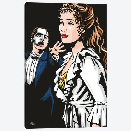 The Phantom Of The Opera Canvas Print #JLE183} by James Lee Canvas Art Print