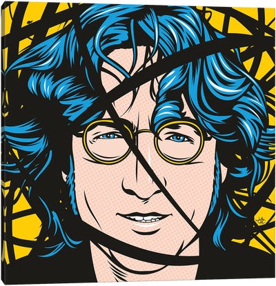 John Lennon I Don't Believe In Yesterday Canvas Art Print - The Beatles