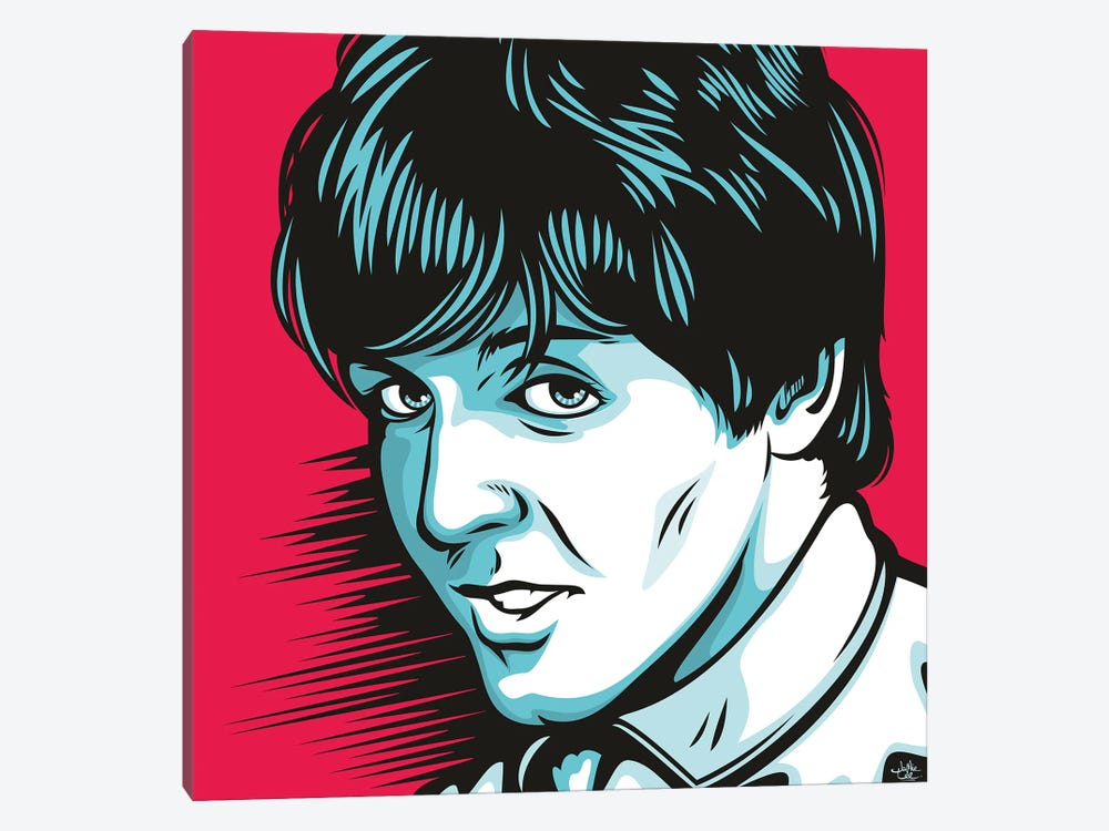 Young Mccartney by James Lee 1-piece Canvas Print