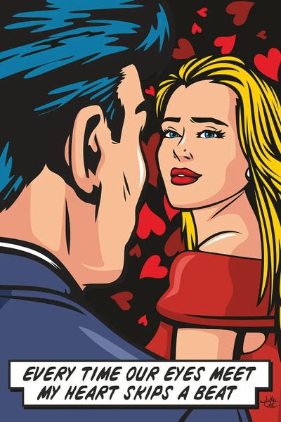 Similar To Roy Lichtenstein: My Heart Skips A Beat by James Lee