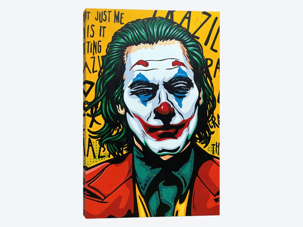 Joker by James Lee 1-piece Canvas Print