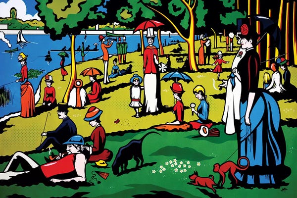 A Sunday Afternoon On The Island Of La Grand Jatte: A Sunday Afternoon On The Island Of La Grande Jatte by James Lee