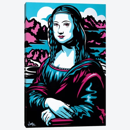 Mona Lisa Canvas Print #JLE24} by James Lee Canvas Artwork