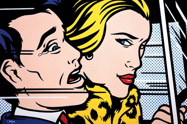 Pop Art: Still In The Car I by James Lee